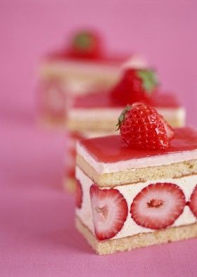 小甜点草莓蛋糕图片大全共15张